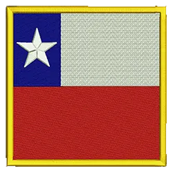 PBTC579D Bandera Táctica de Chile