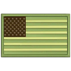 PBTC581C Bandera Táctica de EE.UU. Baja Visibilidad